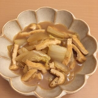 大根・白菜・油揚げの煮物